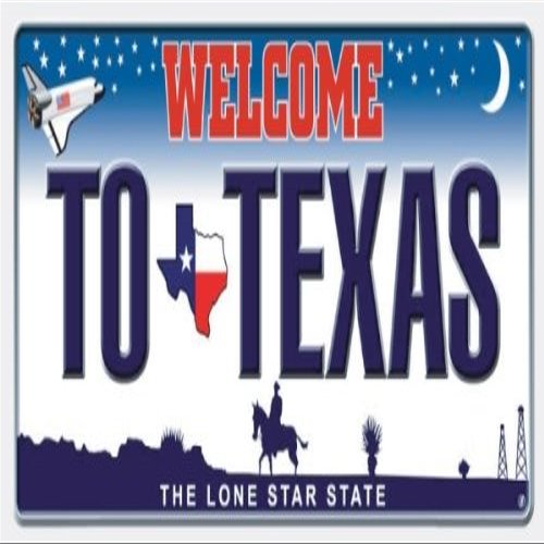 Texas Plate Beach Towel (30x60)