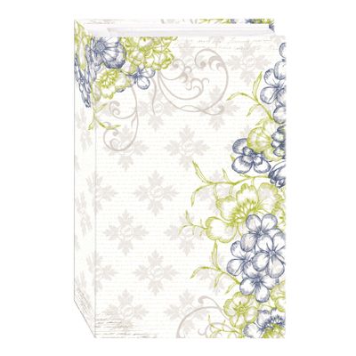 3-Ring Photo Album 504 Pockets Hold 4x6 Photos, Cobalt Breeze Design