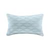 Harbor House Modern Design Decorative Pillow Hypoallergenic Sofa Cushion Lumbar, Back Support, Oblong 12" x 20", Maya Bay, Cotton Blue view 1