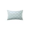 Harbor House Modern Design Decorative Pillow Hypoallergenic Sofa Cushion Lumbar, Back Support, Oblong 12" x 20", Maya Bay, Cotton Blue view 2
