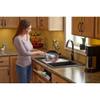 Rev-A-Shelf 14" Tip-Out Plastic Sink Trays for Kitchen and Bathroom Base Cabinet, Pull Out Vanity Shelf Home Organizer, White, 6572-14-11-52 view 4