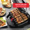 T-Fal OptiGrill Stainless Steel Electric Grill, 4 Servings, 6 Automatic Cooking Modes, Intelligent Grilling, Rare to Well-Done, Panini Press, Nonstick Removable Plates, Indoor, Silver view 4