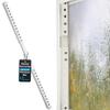 Adjustable Sliding Door Security Bar & Window Safety Bar, Durable Security Door Stopper for Apartment & Home Protection, Child Safety Lock & Works Great with Window Alarms  Extra Long  (1 Device) view 1