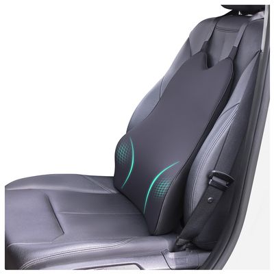 Lumbar Support Pillow for Car - 20.9 Inch Extended Car Back Support Relieves Full Back Discomfort on Long Rides, Rebuilds Support for Older Vehicles, Fits Mid-to-Large Sedans, SUVs & Trucks