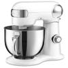 Cuisinart Stand Mixer, 12 Speed, 5.5 Quart Stainless Steel Bowl, Chefs Whisk, Mixing Paddle, Dough Hook, Splash Guard w/ Pour Spout, White Linen, SM-50, Manual view 1