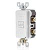 Leviton Blank Face AFCI, 20 Amp, Self Test, LED Indicator Light, Provides AFCI Protection Where an Outlet is not Needed, AFRBF-W, White view 4