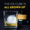 The Original Whiskey Ball (Duo Set), Whiskey Ice Ball Maker Mold, 2-Pack Premium Silicone Sphere Molds with 2 Rock Glasses  Easy Release & No Leak Design for Superb Whiskey view 2