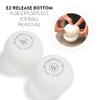 The Original Whiskey Ball (Duo Set), Whiskey Ice Ball Maker Mold, 2-Pack Premium Silicone Sphere Molds with 2 Rock Glasses  Easy Release & No Leak Design for Superb Whiskey view 4