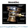 Fisher 24120 Lever Waste Valve with Flat Strainer view 2