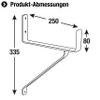 Connex DY222016 Heavy Load Hook 350x250x80 100kg view 2