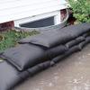 Quick Dam Grab & Go Flood Kit  5x 5ft Barriers & 10x 2ft Bags  50ft Total Coverage  Water-Activated Flood Protection with Hi-Vis Orange Storage Bucket view 4
