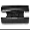 10.25" Square Swivel Replacement for Recliner Chair or Furniture - Ball Bearing Swivel Plate Mechanism - Flat - S1235-1 view 3