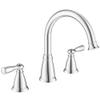 Moen 86924 Faucet TUB 2HDL HI-ARC Chrome Household view 2