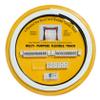 Standard Duty Flexible Curtain Track with Metal Spine 13.1ft Long (4 Meters) - Easily Cut to Size. Bendable Curtain Track Perfect for Ceiling Mount Application. Includes All Required Components. view 1