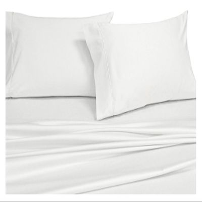 Royal Hotel Bedding Special Edition Solid White King Size Pillowcases, Wrinkle-Resistant 2PC Pillow Cases Set, 100% Cotton, 300 Thread Count, Sateen Solid