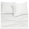 Royal Hotel Bedding Special Edition Solid White King Size Pillowcases, Wrinkle-Resistant 2PC Pillow Cases Set, 100% Cotton, 300 Thread Count, Sateen Solid view 1