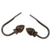 Rod Desyne Bud Curtain Holdback Pair, Cocoa view 1