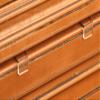 Deco Brothers Over The Cabinet Door Grocery Bag Holder, Silver view 3