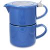 FORLIFE Tea for One with Infuser, 14-Ounce, Blue view 1