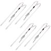 jimwhen 4 Pack LED Troffer 2x4 FT Retrofit Kit,Magnetic Retrofit kit,36W (240W Equiv),5000K Daylight White,0-10V LED Driver/2 Tubes Per Kit,T8 T10 T12 Fluorescent Replacement Light Bar,Easy to Install view 1