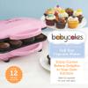Babycakes Full Size 12 Cupcake Maker - Kitchen Appliance with Nonstick Coating & Latching Handle - Machine for Full-Sized Cupcakes - Includes Manual with Cupcake Recipes view 2
