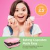 Babycakes Full Size 12 Cupcake Maker - Kitchen Appliance with Nonstick Coating & Latching Handle - Machine for Full-Sized Cupcakes - Includes Manual with Cupcake Recipes view 4