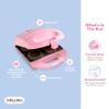 Babycakes Mini Cupcake Maker by Select Brands - Cupcake Iron for Birthdays, Parties & More - Features Non-Stick Coating - Cupcake Machine for Kitchen Appliances - 4 Mini Cupcakes view 3