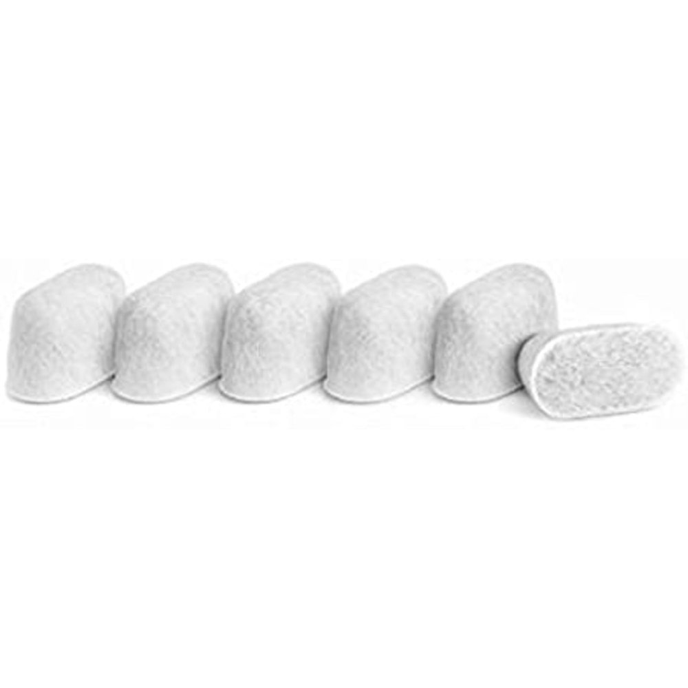 Nispira Premium Water Filter Replacement with Ion Exchange Resin Compatible Breville Coffee Machine BWF100 - 6 Filters