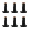 Kings Brand Furniture - Plastic Bed Frame Glide Legs - Bed Frame Leg Feet to Replacement Wheels - Set of 6 view 1