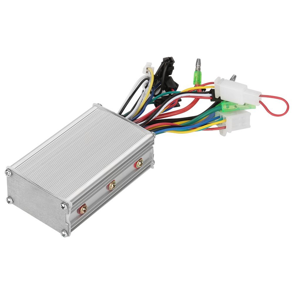 Brushless Controller 36V/48V 350W Motor Controller Aluminium Alloy Electric Brushless Controller for Electric