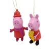 Kurt Adler Pa1161 Peppa Pig Blow Mold Christmas Ornaments, Assorted view 2