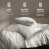 Coop Home Goods Original Pillow Case, Queen Size Pillow Case for Memory Foam Pillows, Breathable Ultra Soft Lulltra Fabric Cover with Zipper, Polyester/Rayon view 2