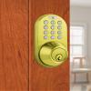 MiLocks TF-02P Keyless Entry Door Lock with Keypad, Auto-Lock Triple Security System, Easy to Install Keypad Door Lock for Interior or Exterior Use, Polished Brass view 4