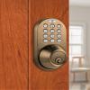 MiLocks TF-02AQ Keyless Entry Door Lock with Keypad, Auto-Lock Triple Security System, Easy to Install Keypad Door Lock for Interior or Exterior Use, Antique Brass view 4
