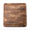 Ironwood Gourmet Charleston End Grain Board with Channel, Acacia Wood Brown 20 x 14 Inches view 1