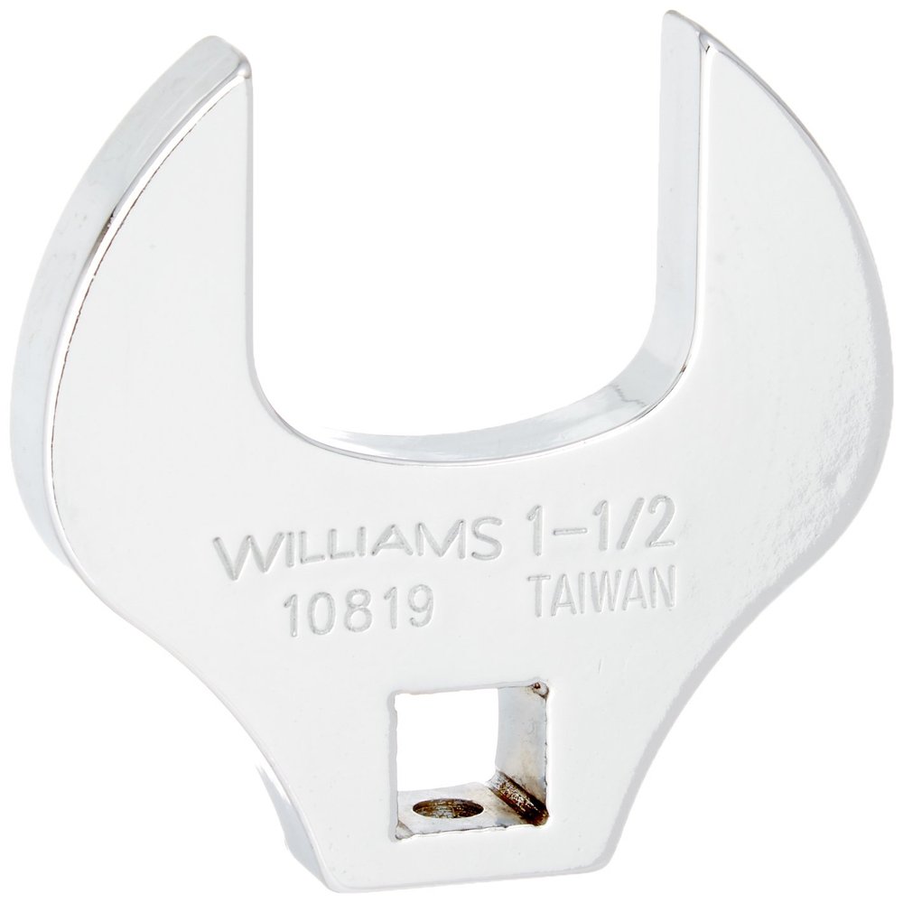 Williams 10819 1/2-Inch Open End Drive Crowfoot Wrench, 1-1/2-Inch