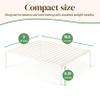 Evelots Wire Rack Cabinet Shelf Organizer -2 Pack Sturdy Metal Cabinet Riser Shelf - Double Space-Great for Kitchen, Freezer, Pantry -Rustproof view 4