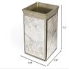 Kassatex APL-WB Palazzo Wastebin, Silver view 2