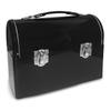 Plain Metal Dome Lunch Box - Black view 1