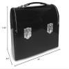 Plain Metal Dome Lunch Box - Black view 3