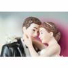 Wedding Collectibles Wedding Cake Toppers Bride and Groom | Groom Holding Bride | Unique Romantic Keepsake Cake Topper Figurine | Fine Porcelain | 6 Inches view 4