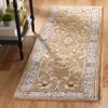 SAFAVIEH Heritage Collection Runner Rug - 2'6" x 6', Beige & Blue, Handmade Traditional Oriental Wool, Ideal for High Traffic Areas in Living Room, Bedroom (HG821A) view 1