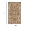 SAFAVIEH Heritage Collection Runner Rug - 2'6" x 6', Beige & Blue, Handmade Traditional Oriental Wool, Ideal for High Traffic Areas in Living Room, Bedroom (HG821A) view 2