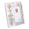 Joseph's Studio by Roman, Communion Collection, 8"H COMMUNION FRAME 4x6 SILVER, Home Dcor, Devout Gift, Prayerful Inspiration (1x8x8) view 2
