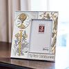 Joseph's Studio by Roman, Communion Collection, 8"H COMMUNION FRAME 4x6 SILVER, Home Dcor, Devout Gift, Prayerful Inspiration (1x8x8) view 4