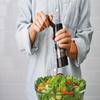 Kuhn Rikon Adjustable Ratchet Grinder with Ceramic Mechanism for Salt, Pepper and Spices, 8.5 x 2.25 inches, Black view 2