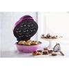 Brentwood TS-250 Mini Donut Maker Machine, Non-Stick, Pink view 3