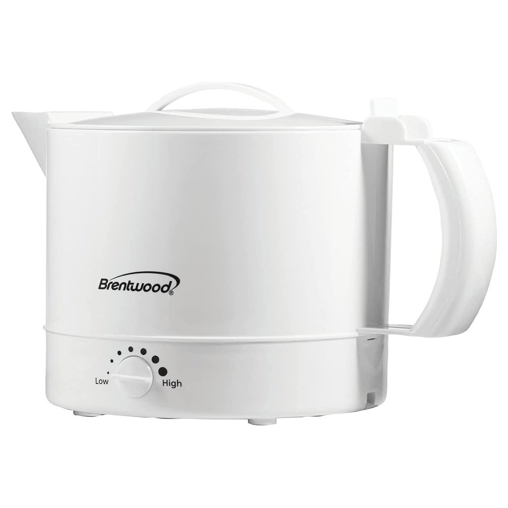 Brentwood KT-32W Plastic Hot Pot, 32-Ounce