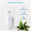 Door Chime When Door Opens, Door Opened Alarm for Home/Business Office/Bedroom Entering, 2-Sensor + 1-Receiver with 500FT Range,58 Chimes,5-Volume Level, Entry Alert for Kids/Toddler/Dementia Safety view 3