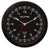 Trintec 14" 12 & 24 Hour Military Time Swl Zulu Time 24hr Wall Clock - Black Dial ZT14-01 view 1